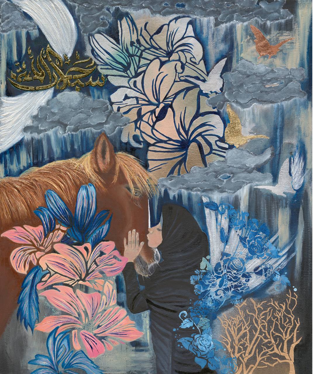 Perfect Storm Cotton Rag art print by LizyG&Co